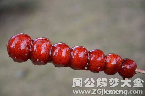 梦见山楂树上挂着葫芦