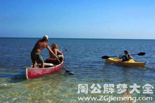 在海上划船 在海上划船
