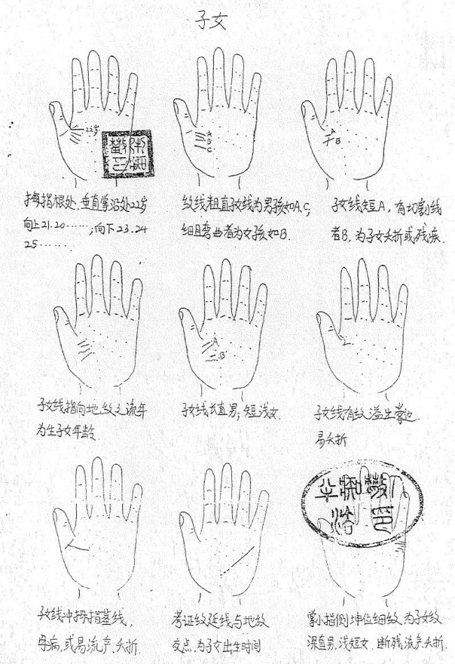 秘传手相绝对符