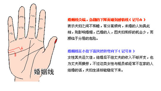 最详细的女人手相图解 最详细的女人手相图解