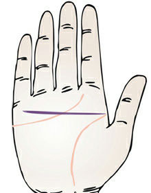 手相 智慧线图解