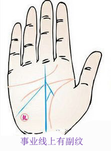手相,事业线