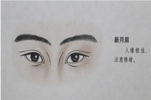 新月眉 新月眉